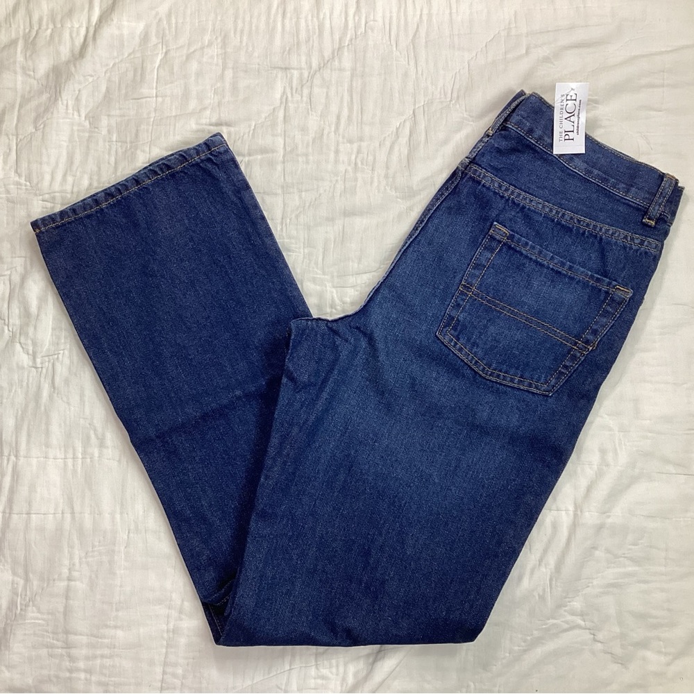 NWT‎ Boys Children’s Place Bootcut Jeans 18 Adj Waist